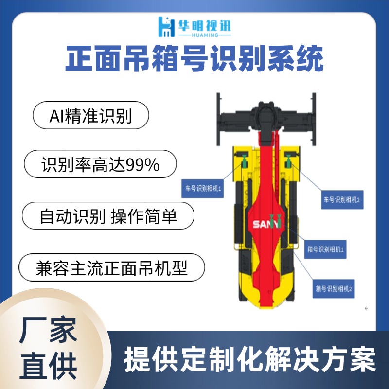 正面吊集裝箱箱號識別系統(tǒng)：AI+OCR技術賦能智慧港口高效運營